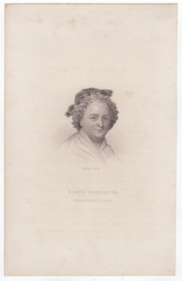 Martha Washington from Stuart's picture